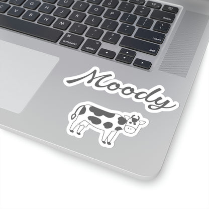 Moody Kiss-Cut Stickers