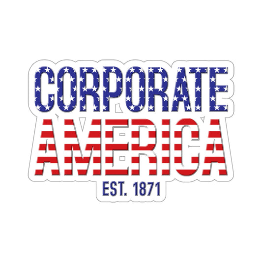 Corporate America Kiss-Cut Stickers