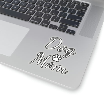 Dog Mom Kiss-Cut Stickers