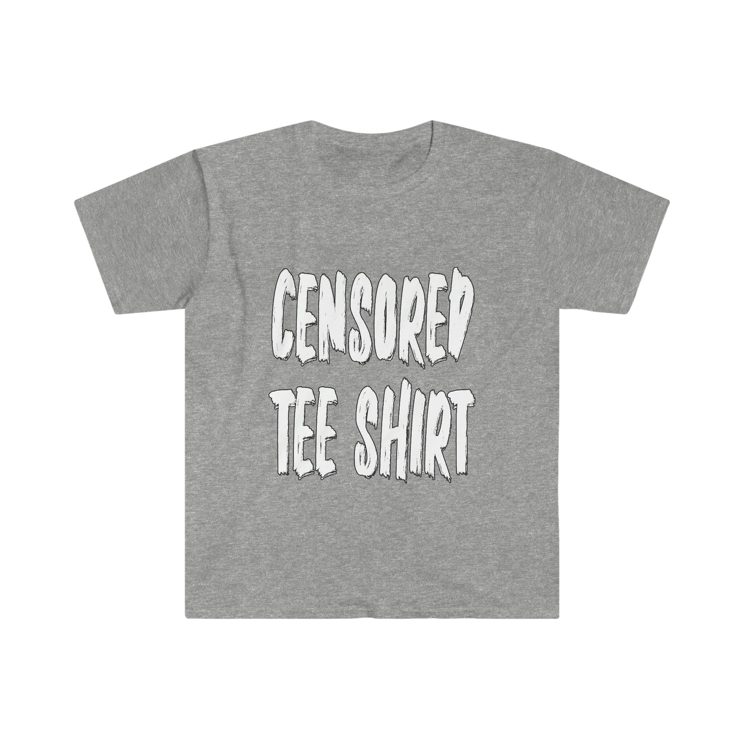 Censored Tee Shirt Unisex Softstyle T-Shirt