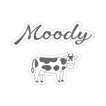 Moody Kiss-Cut Stickers