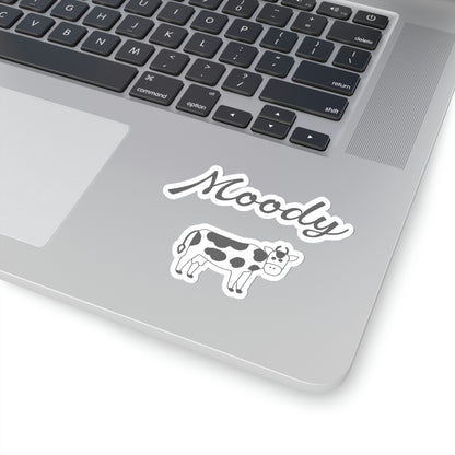 Moody Kiss-Cut Stickers