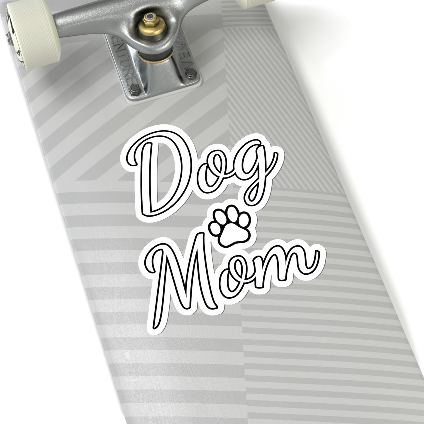 Dog Mom Kiss-Cut Stickers