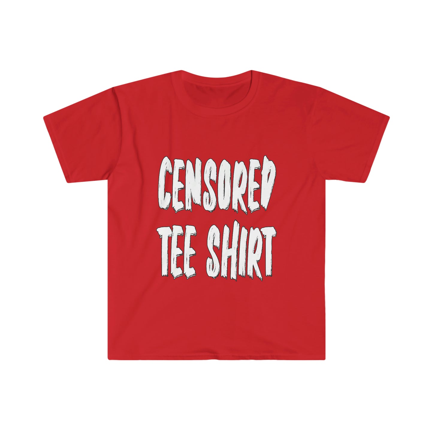 Censored Tee Shirt Unisex Softstyle T-Shirt