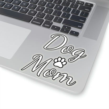 Dog Mom Kiss-Cut Stickers