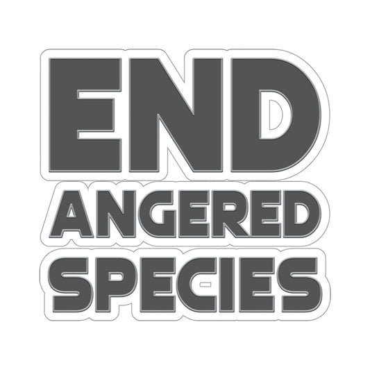 Endangered Species Kiss-Cut Stickers